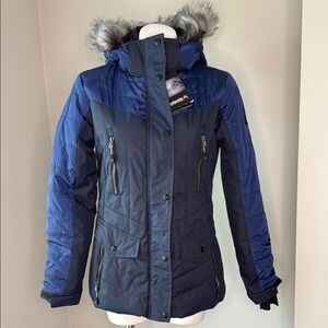 NWT Avalanche Quilted Hooded Parka Jacket Medium
